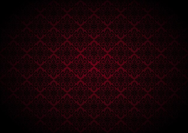 Vintage gothic background dark red and ...